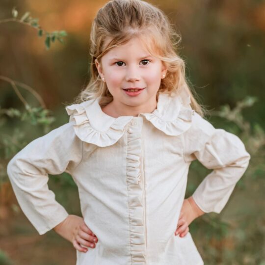 Camisa para niña